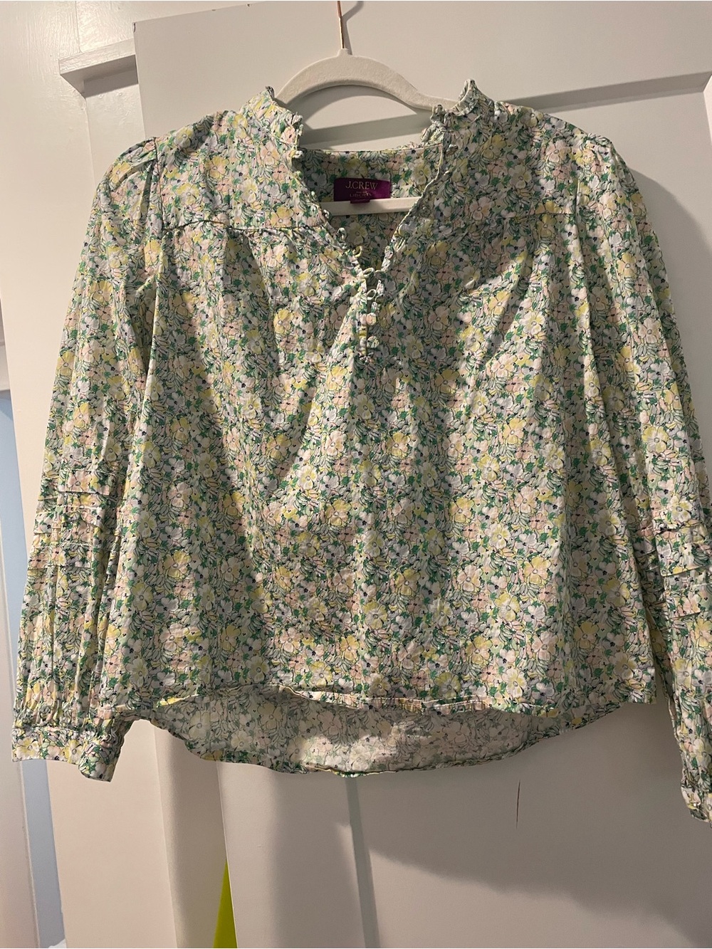 J. Crew Liberty Floral Blouse